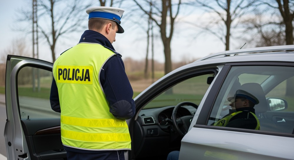 Młody kierowca stracił prawo jazdy, a kilka godzin później rozbił auto po alkoholu