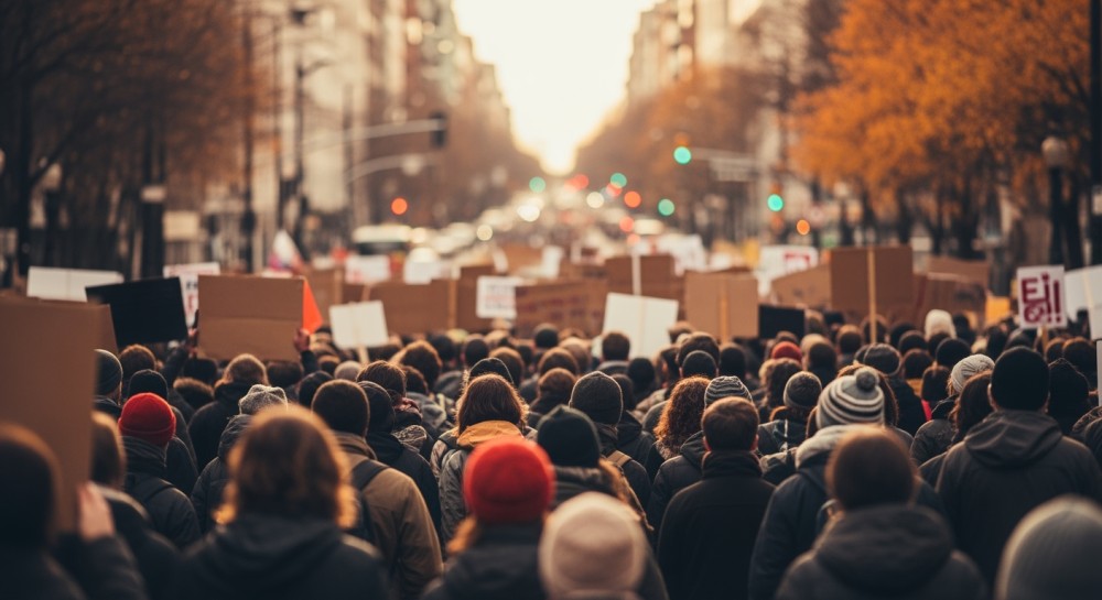 Nauczyciele w akcji: Protest przed Ministerstwem Edukacji!