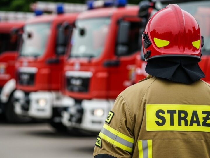 Pożar budynku przy Pocztowej w Szczecinie: jedna osoba ranna w akcji gaśniczej