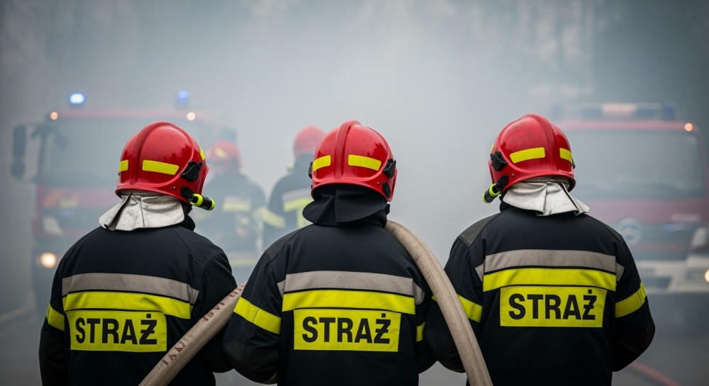 Pożar zakładu w Szczecinie: RCB ostrzega mieszkańców!