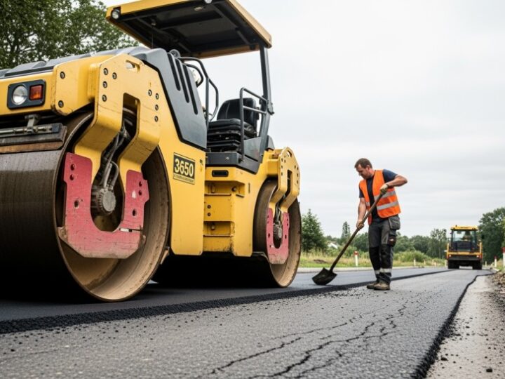 Asfalt na Trasie Północnej: Kluczowy krok w budowie!