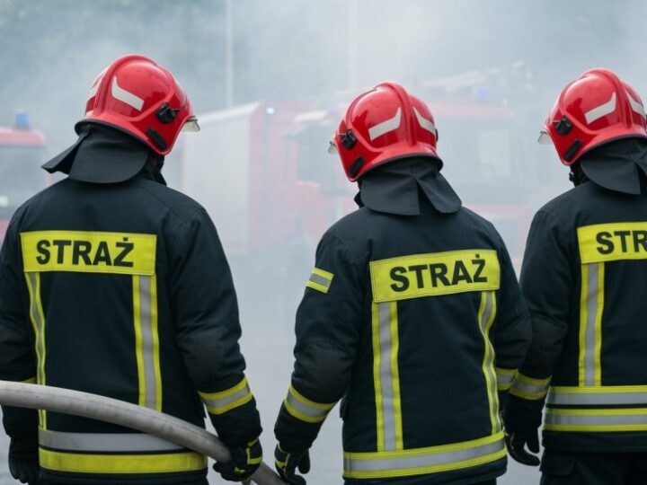 Płonące poddasze w Szczecinie: błyskawiczna akcja strażaków uratowała sytuację