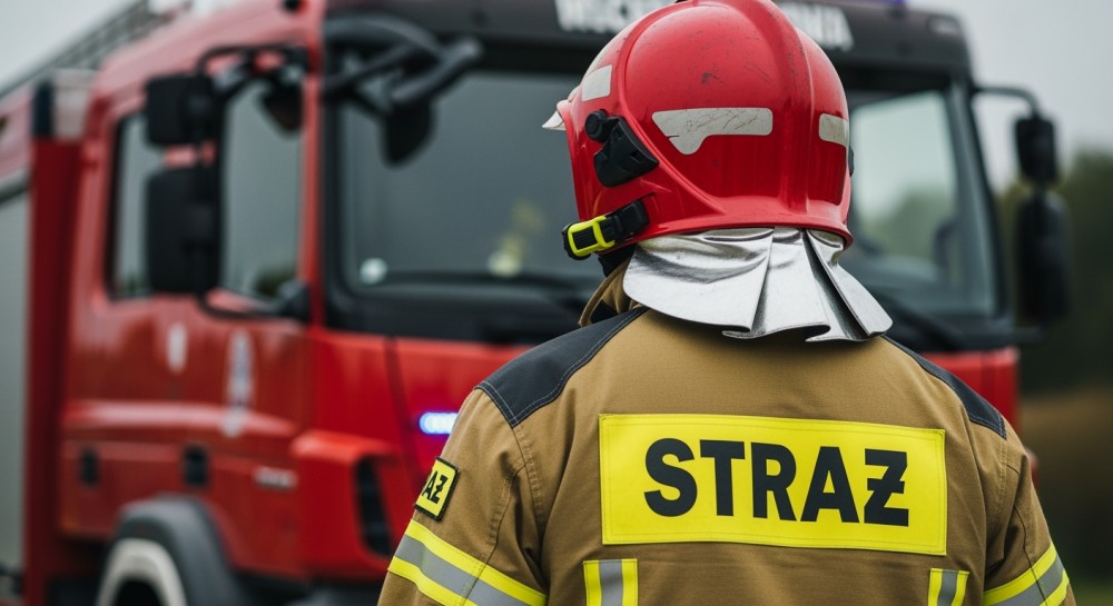 Szczecin w ogniu: 7-godzinna walka strażaków z pożarem butli z acetylenem