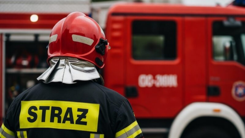 Wielkanocna więź: strażacy w Szczecinie celebrują tradycję i wspólnotę
