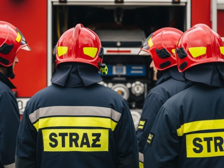 Nowi strażacy w Szczecinie: Ślubowanie na drodze do służby