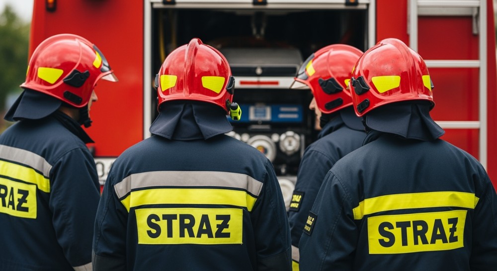 Nowi strażacy w Szczecinie: Ślubowanie na drodze do służby