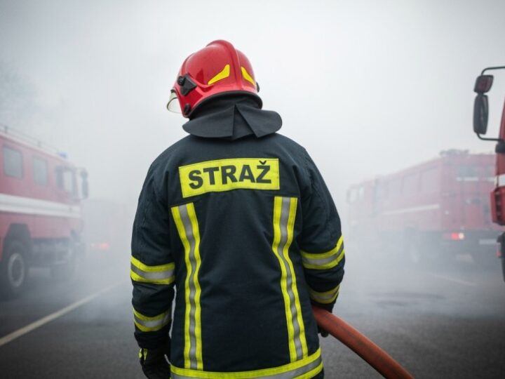 Pożar lasów na Mazowszu: strażacy walczą z ogniem w powiecie wołomińskim