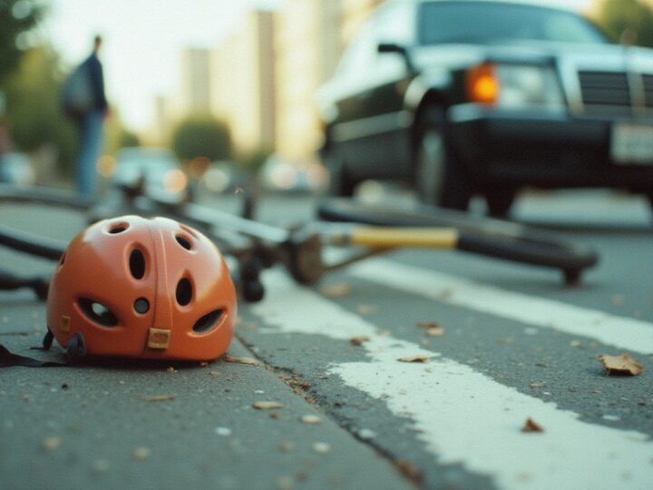 Młodzi rowerzyści w Szczecinie uczą się bezpieczeństwa od policji