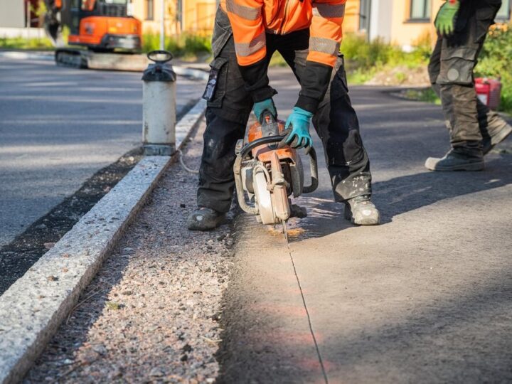 Obwodnica Polic w budowie – nowe zasady dla pieszych i rowerzystów