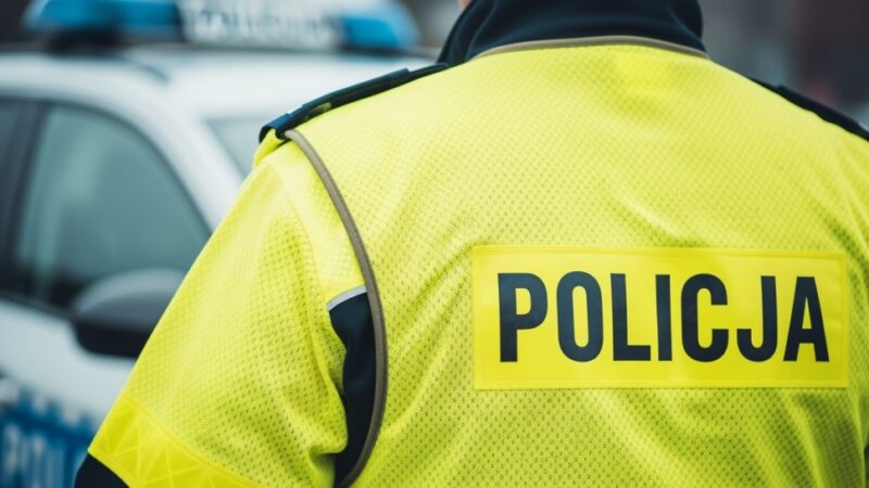 Ciężarówka na feldze: Niebezpieczna jazda i interwencja policji!
