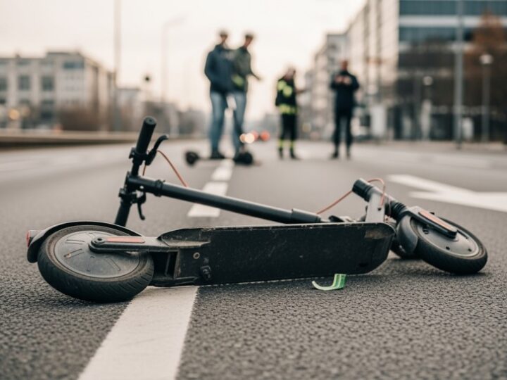 Hulajnoga, alkohol i narkotyki: niebezpieczna jazda w Szczecinie!