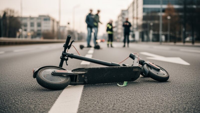 Hulajnoga, alkohol i narkotyki: niebezpieczna jazda w Szczecinie!