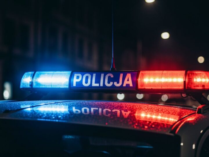 Agresywny mężczyzna próbował odebrać broń policjantom w Gryfinie