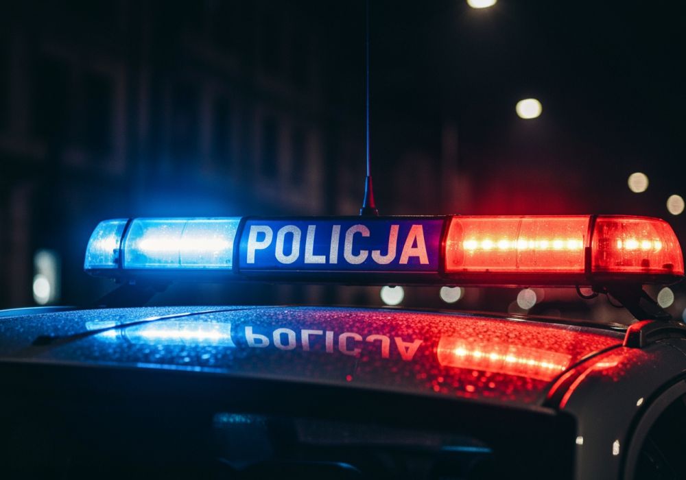 Agresywny mężczyzna próbował odebrać broń policjantom w Gryfinie
