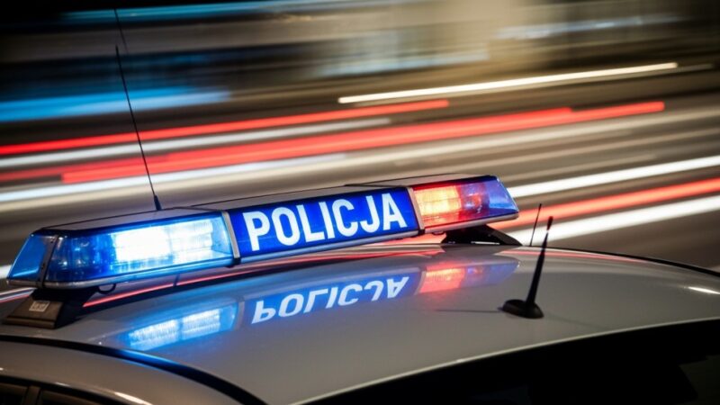 Nietrzeźwy kierowca zatrzymany po kontroli tablicy rejestracyjnej