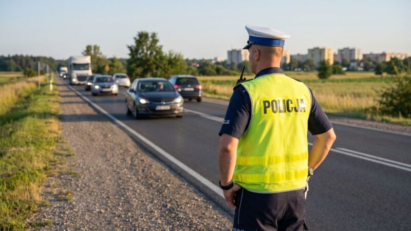 Kierowca bez kasku i uprawnień zatrzymany przez policję w Szczecinie!